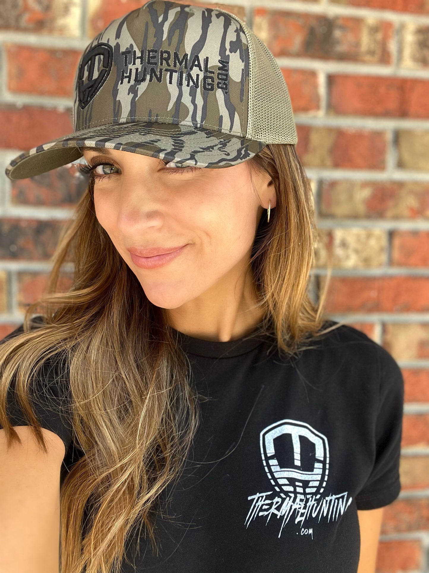 Hat - Green Mossy Oak/Black