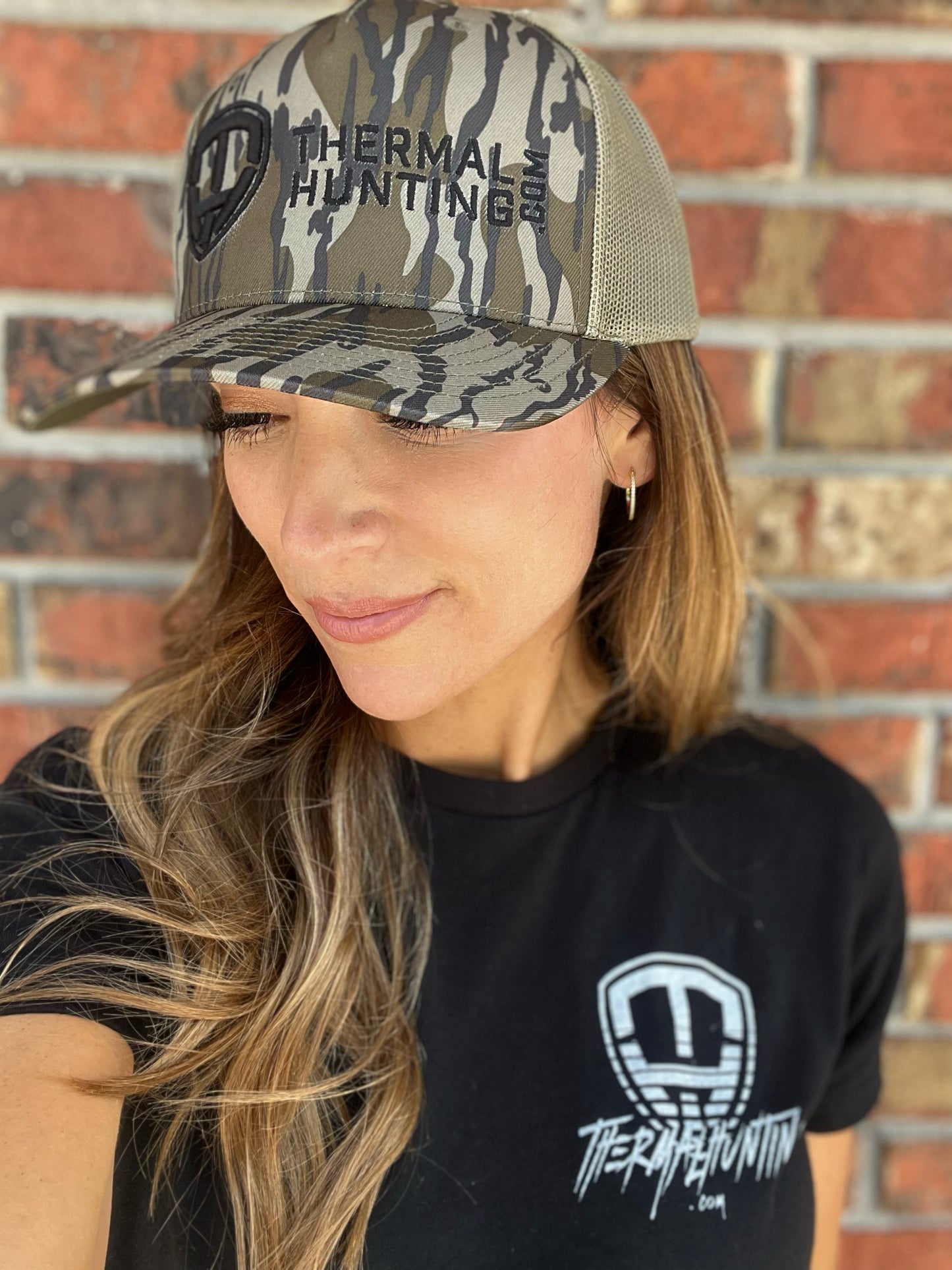 Hat - Green Mossy Oak/Black