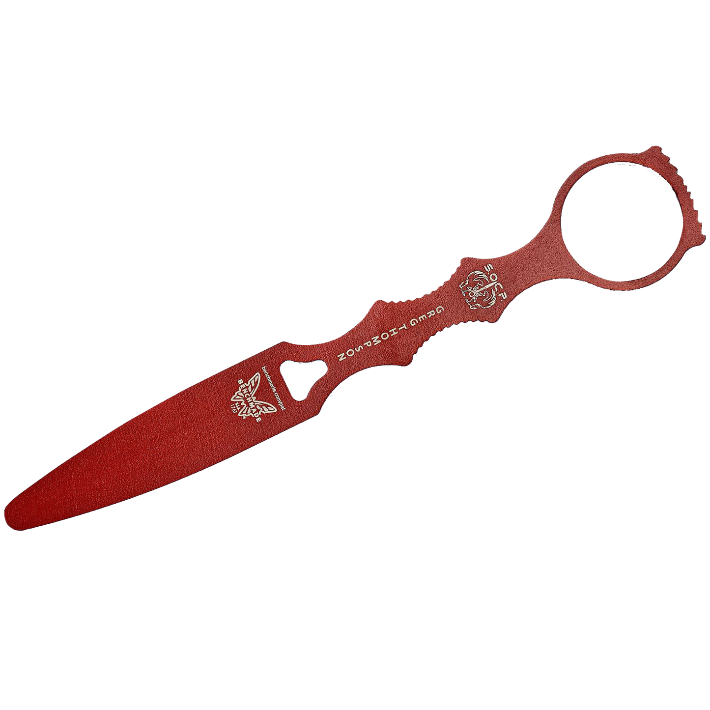 176T SOCP Training Dagger 2.78" Red Blade, No Sheath