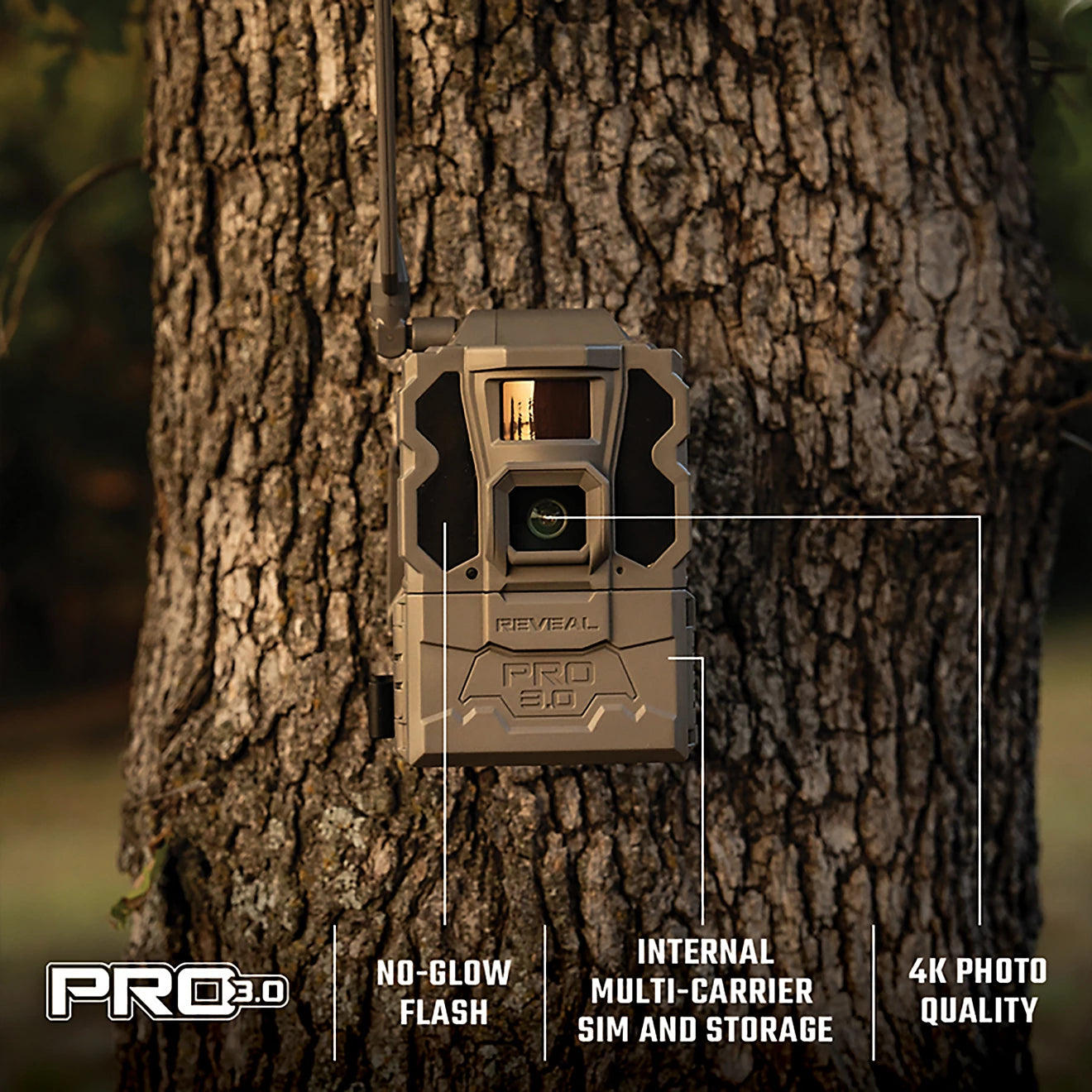 Tactacam Reveal PRO 3.0 Cellular Trail Camera 2-Pack