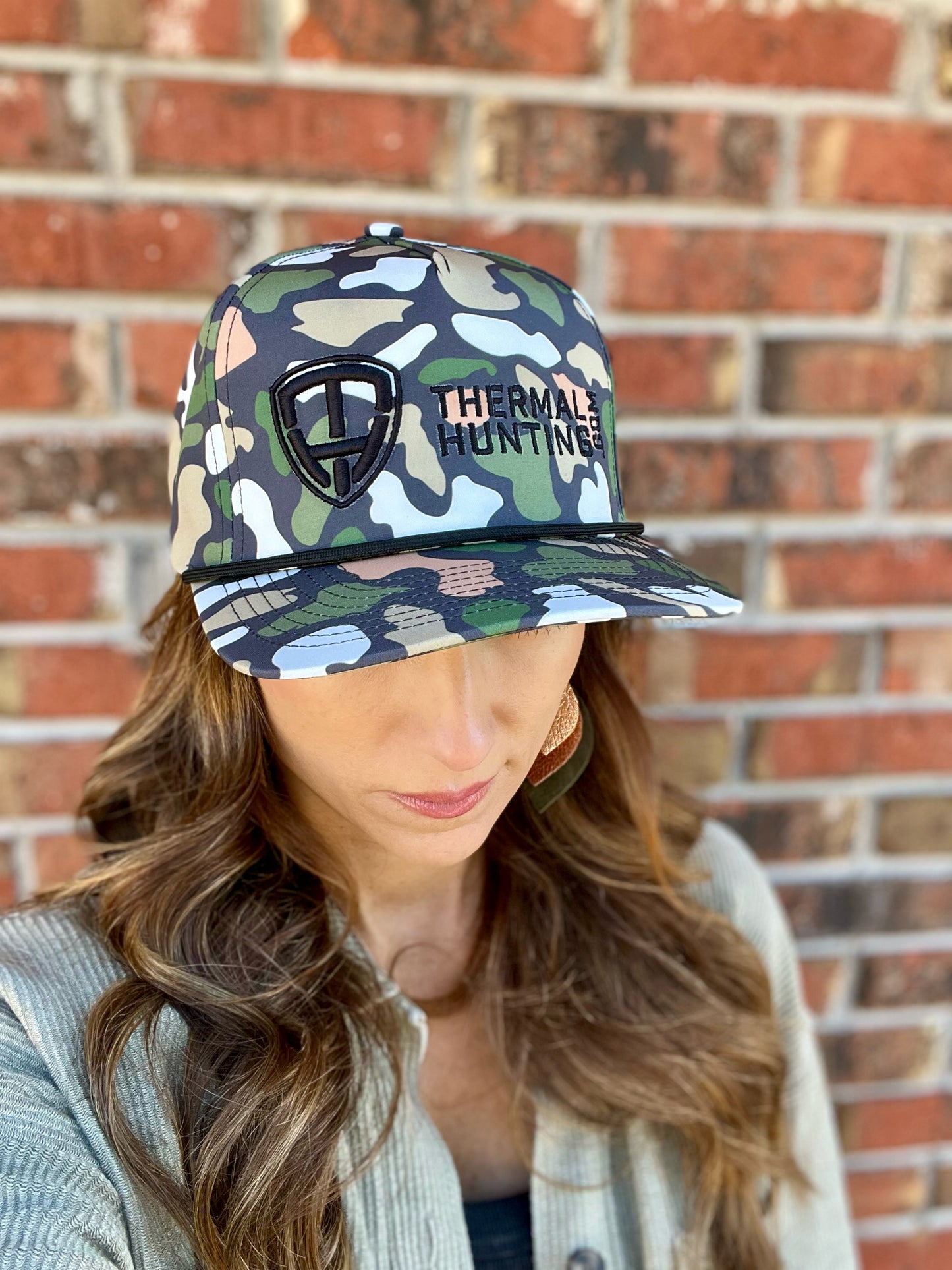 Rope Hat - Navy/Green/Black
