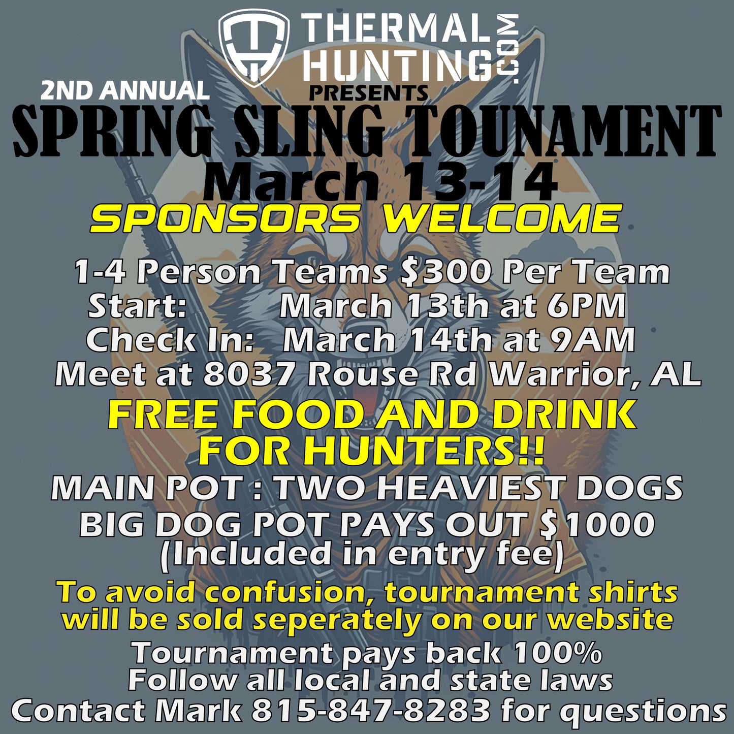 Spring Sling Tournament 2026