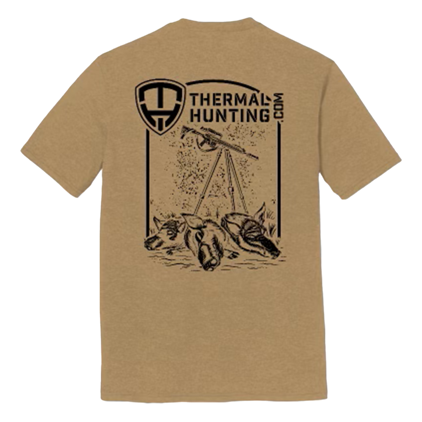 Hog Grave Shirt - Coyote Brown Heather