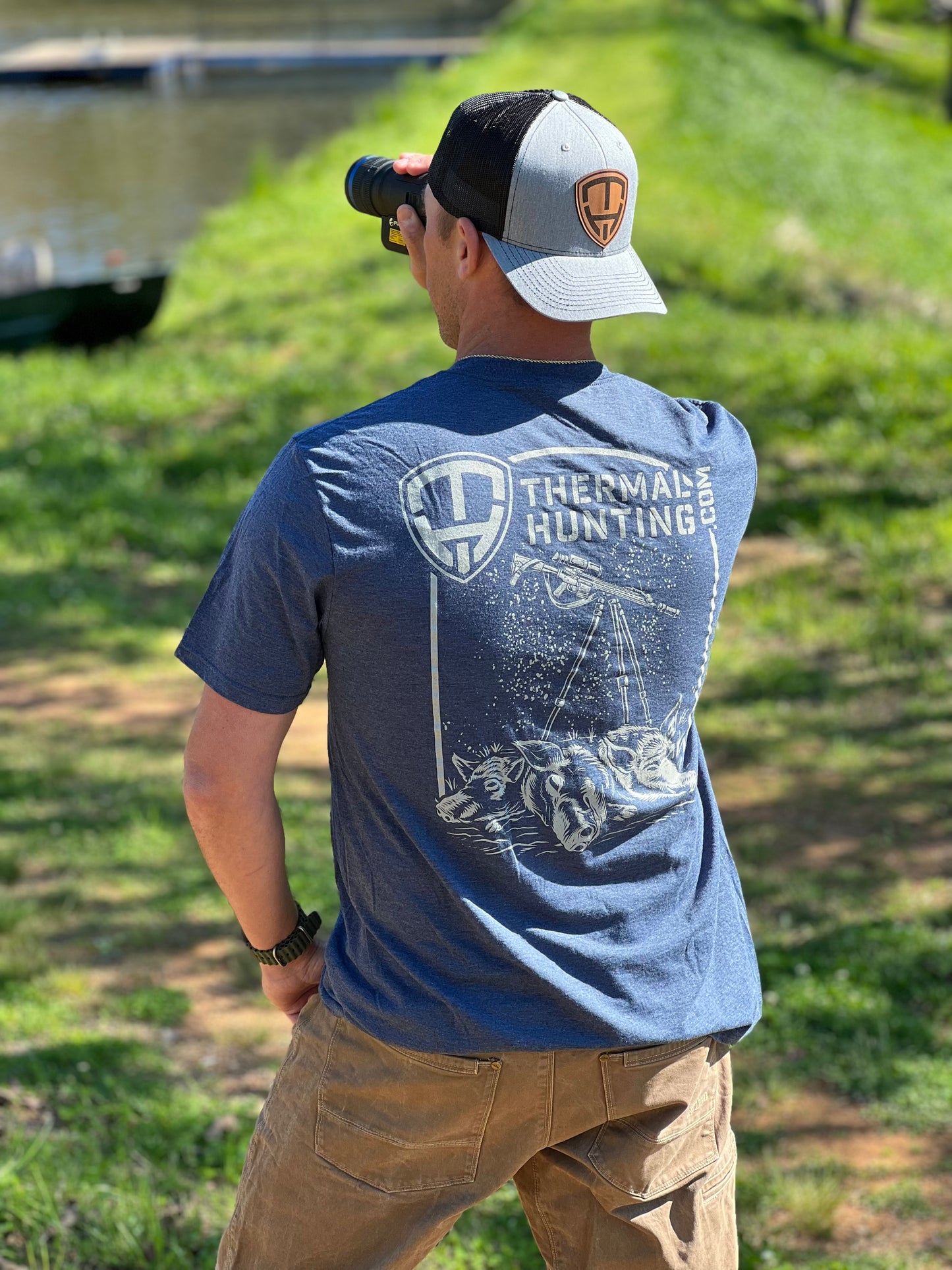 Hog Grave Shirt - Navy Frost