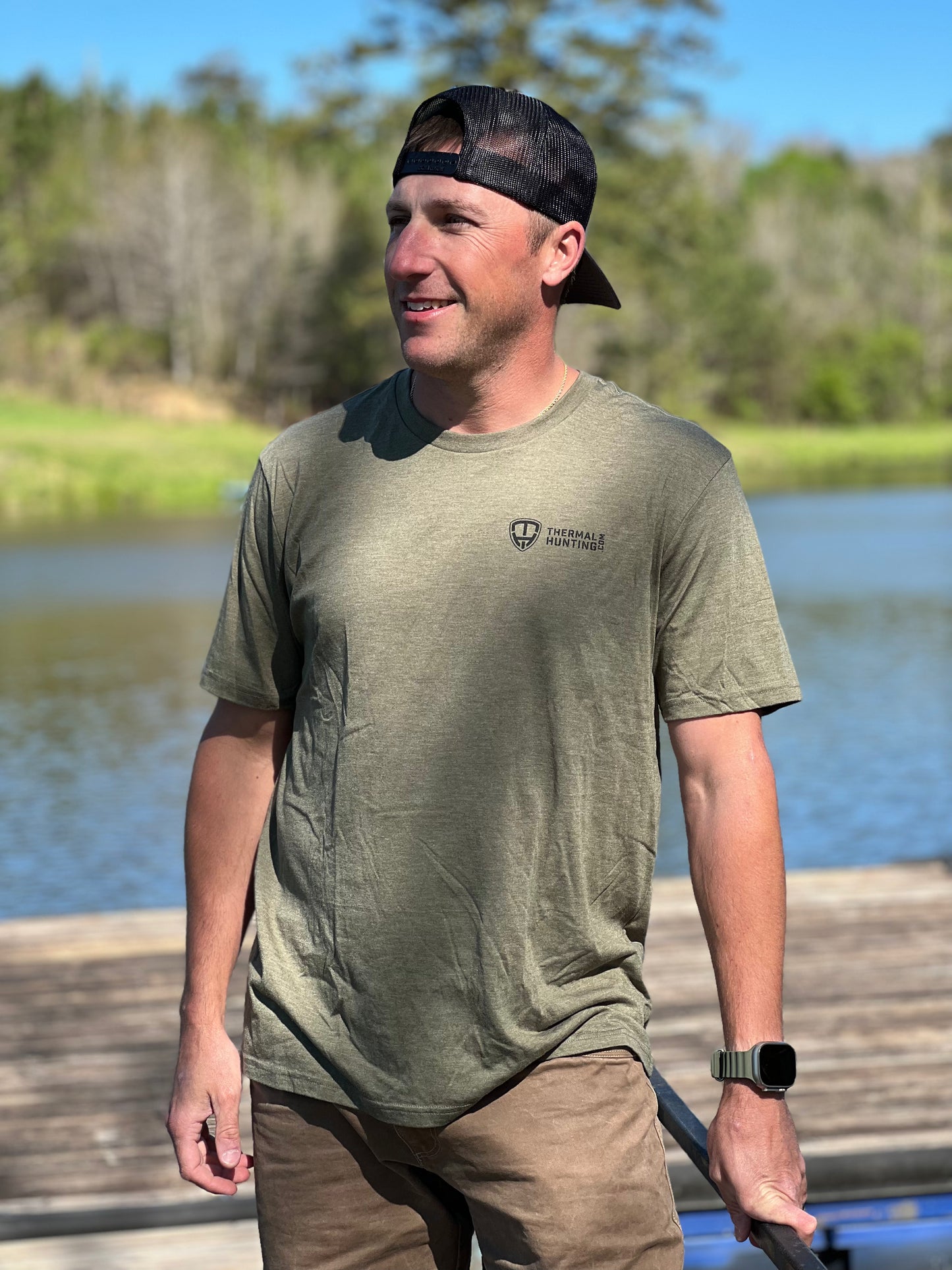 Hog Grave Shirt - Military Green Frost