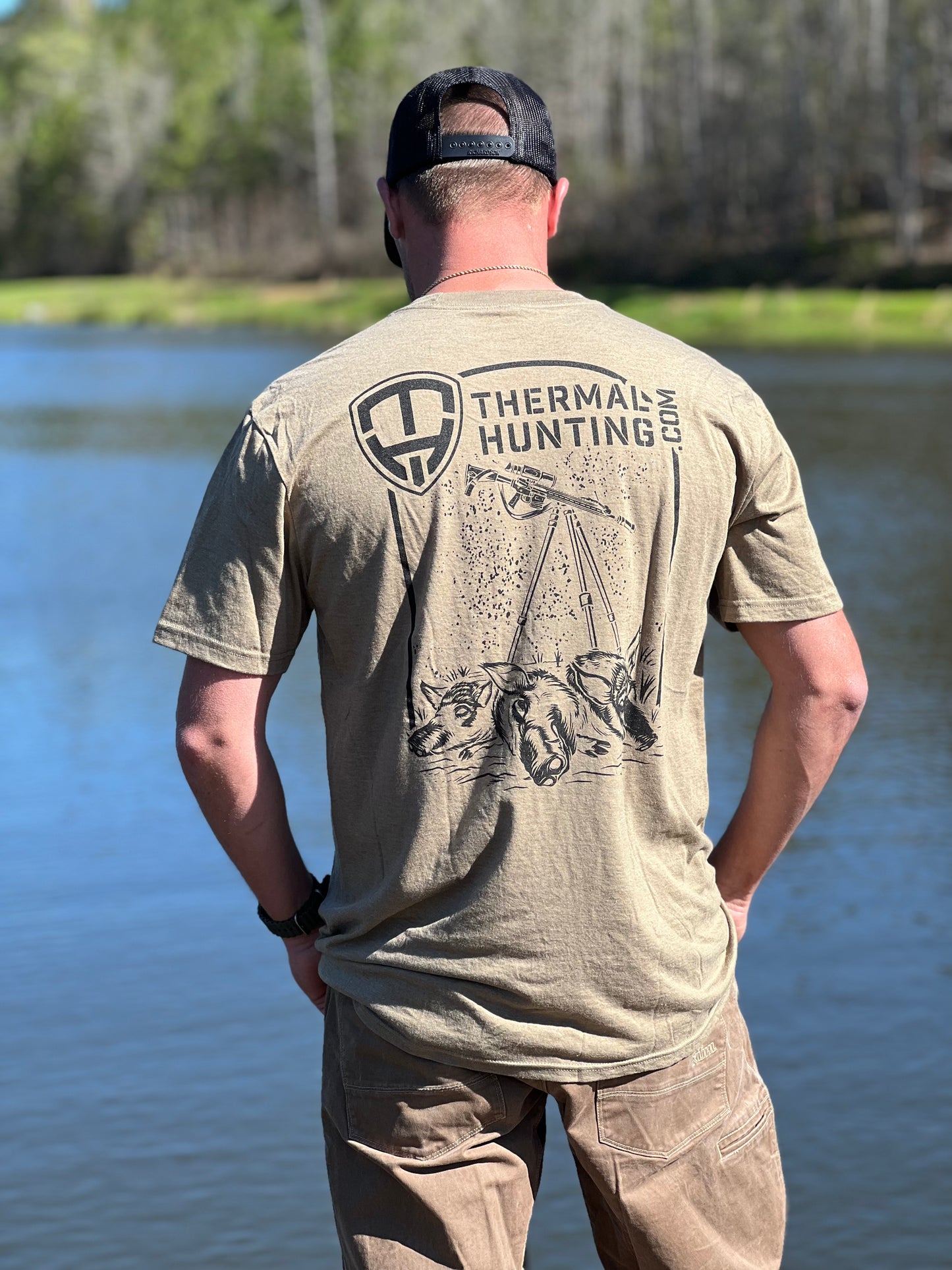 Hog Grave Shirt - Coyote Brown Heather