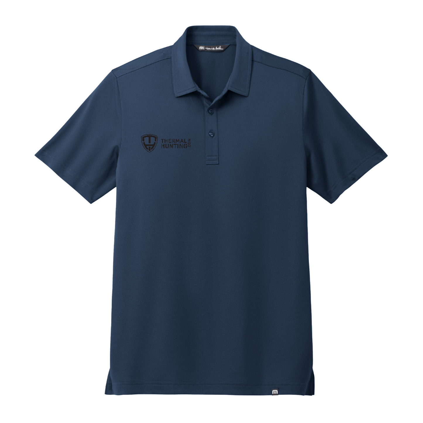 TravisMatthew Cabana Solid Blue Nights Polo