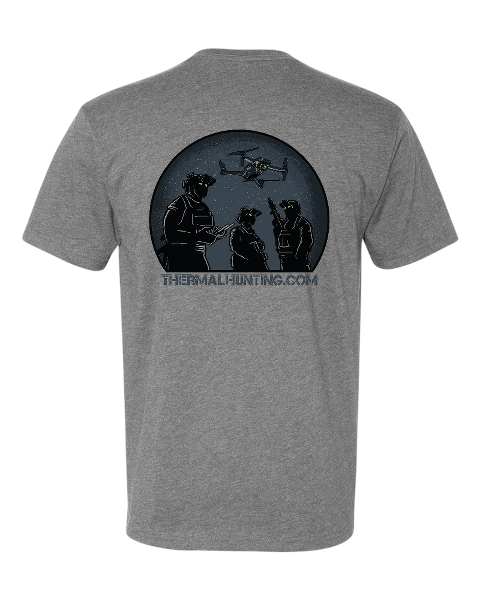Flying Thermal Drone - Grey