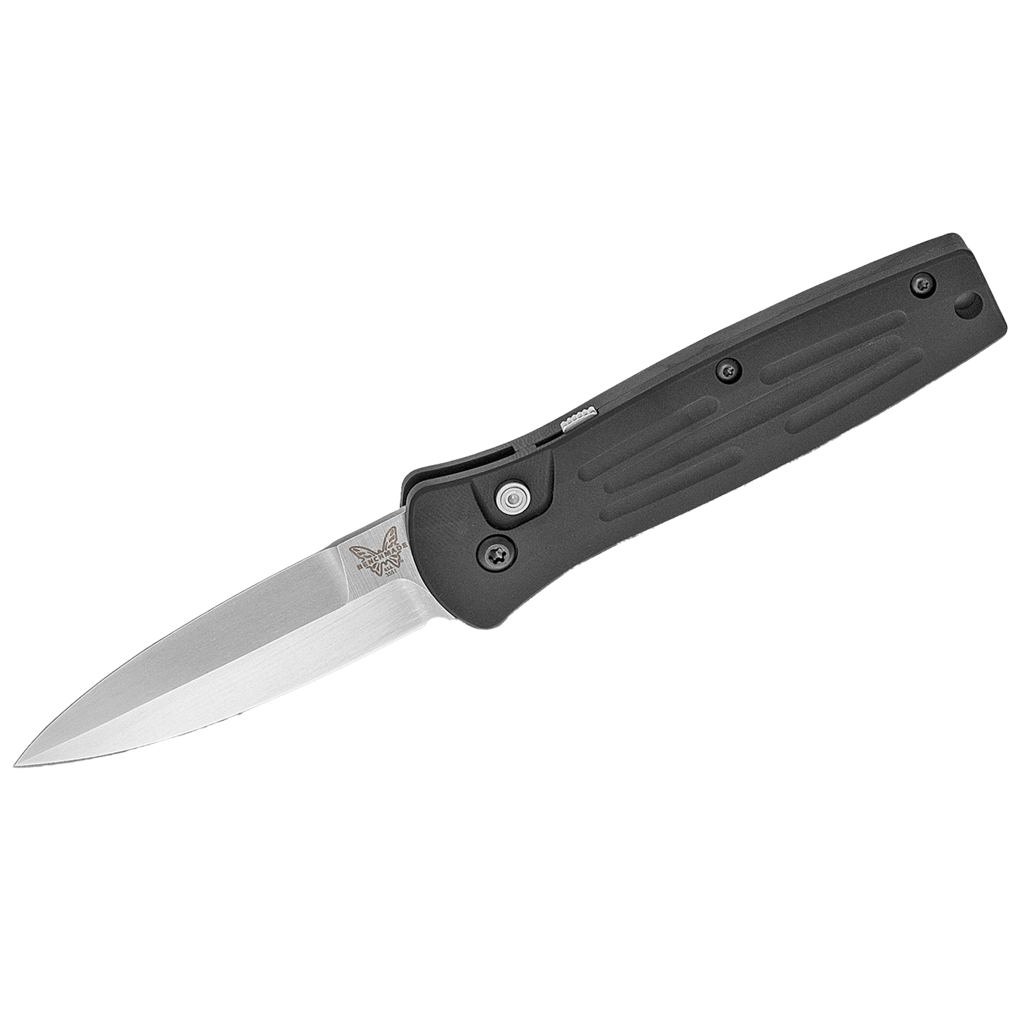 3551 Pardue Stimulus AUTO Folding Knife 2.99" 154CM Satin Plain Blade, Aluminum Handles