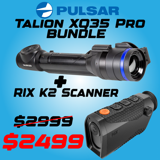 -Black Friday Combo- Pulsar Talion XQ35 Pro + RIX Optics Pocket K2