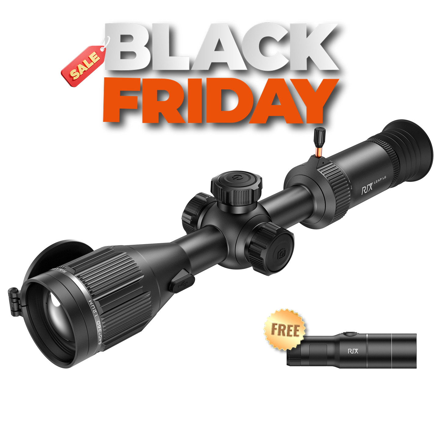 RIX LEAP L6 2.8-8.4x Thermal Imaging Scope