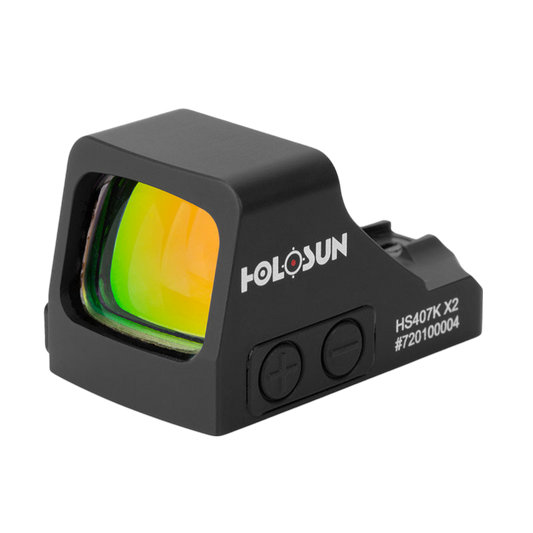 Holosun HS407K-X2 Classic Open Reflex Red Dot Sight 6 MOA dot