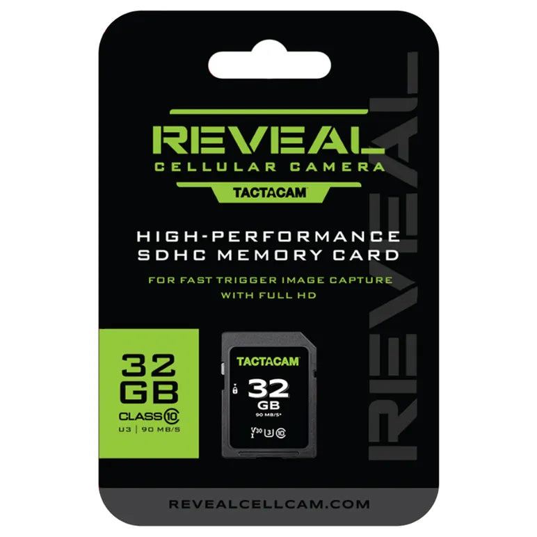 Tactacam Reveal 32GB SD Memory Card