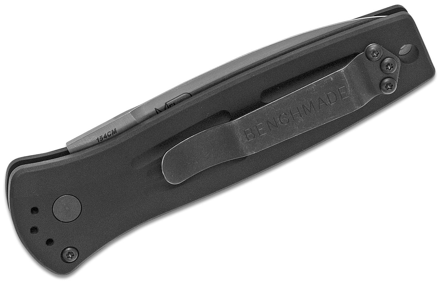 3551 Pardue Stimulus AUTO Folding Knife 2.99" 154CM Satin Plain Blade, Aluminum Handles
