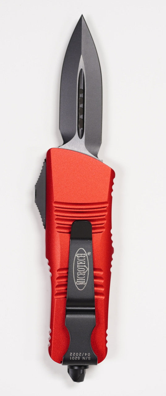 238-1RD Troodon Mini Tactical Black, RED Handles